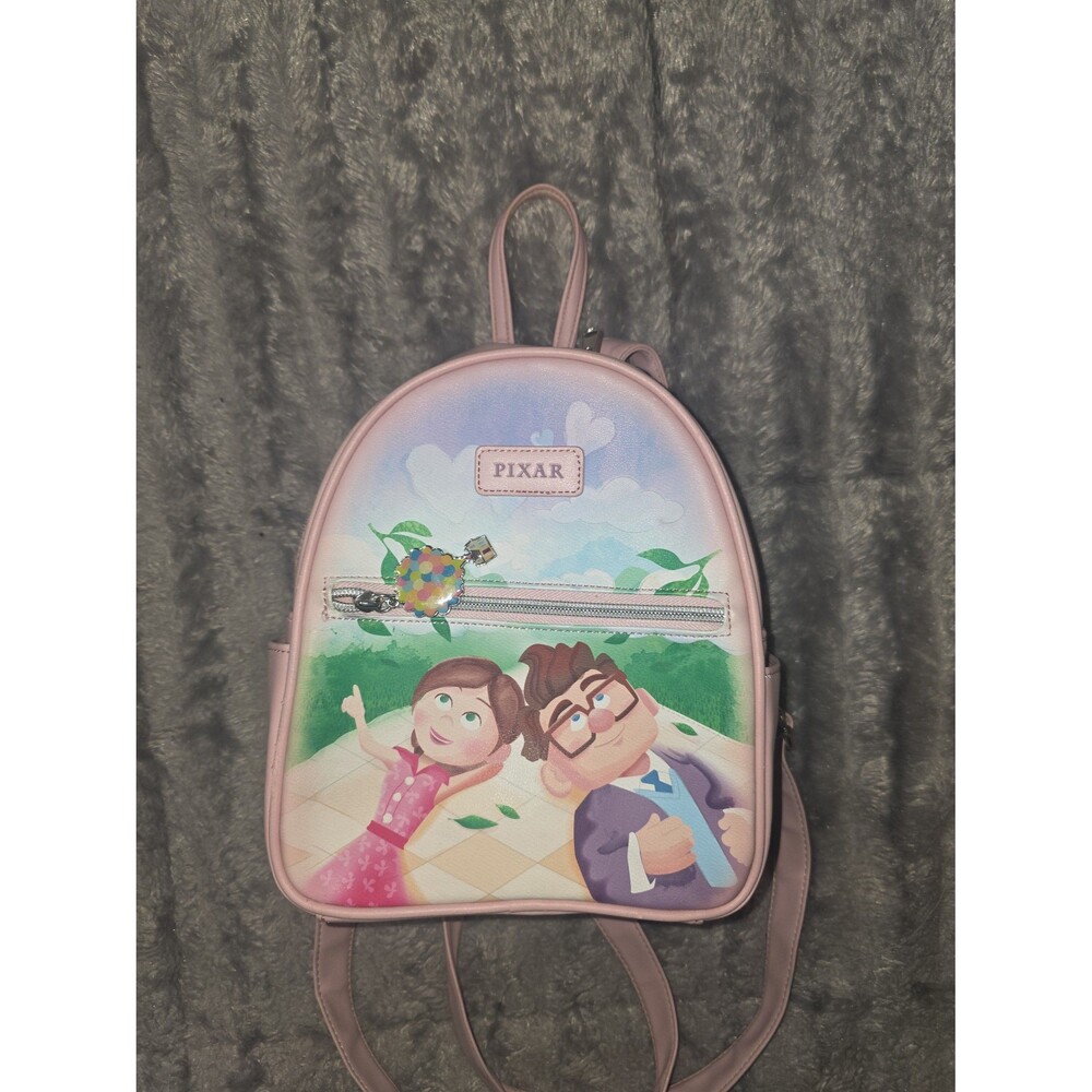 Disney Pixar Carl and Ellie Up mini Backpack bookbag bag tote purse!